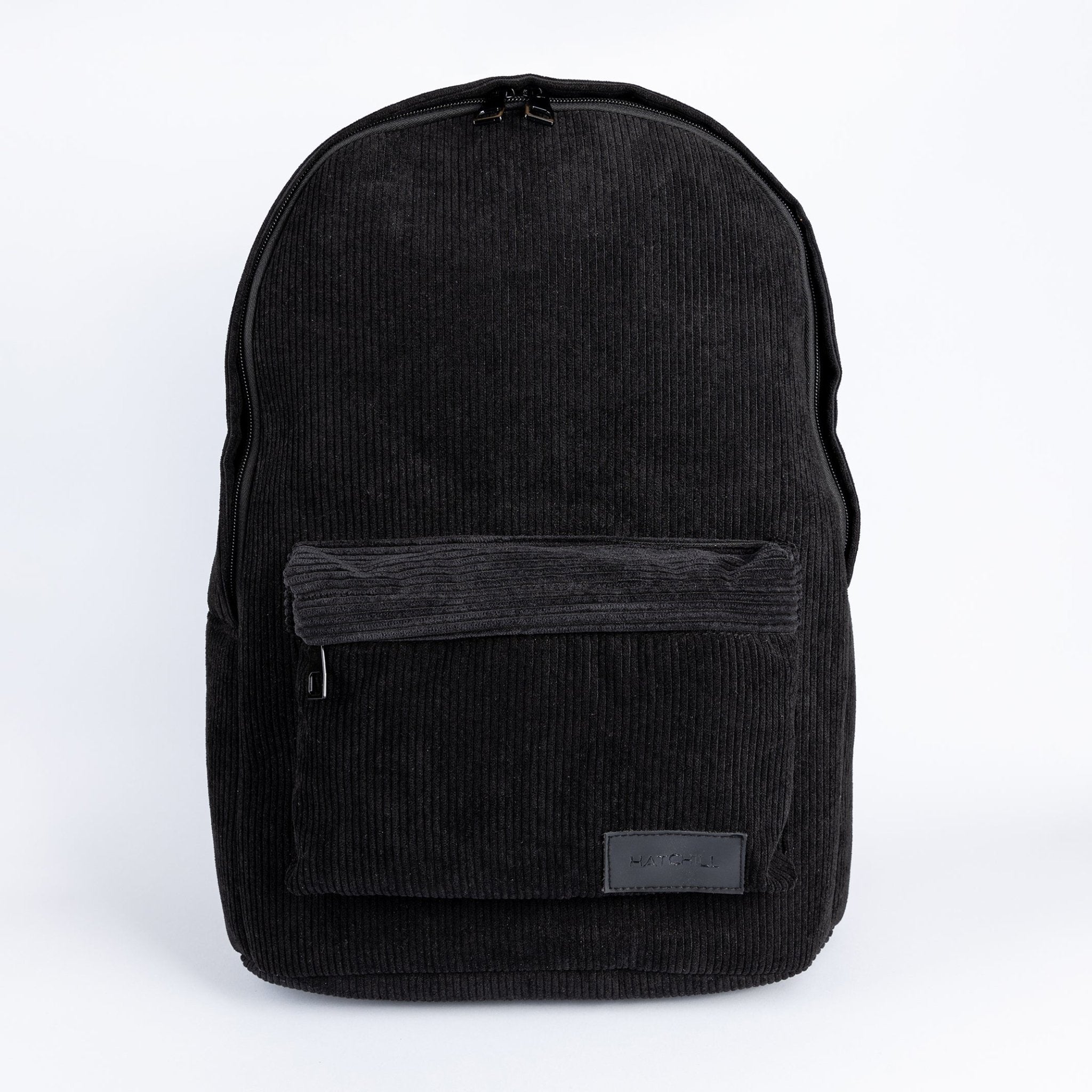 Corduroy black backpack hot sale