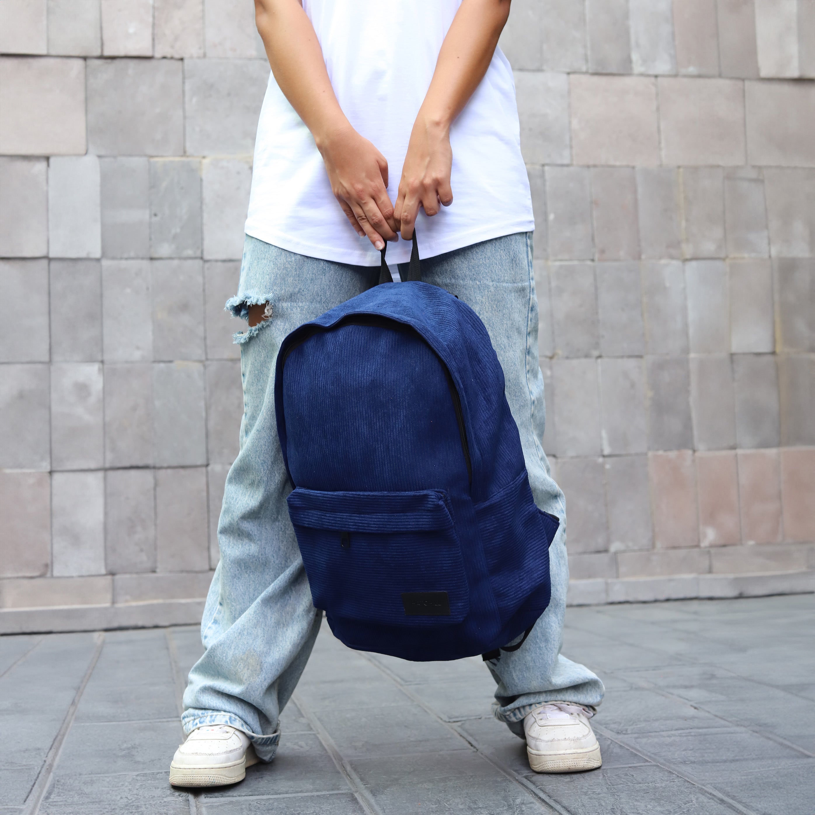 Blue 2025 jean backpack