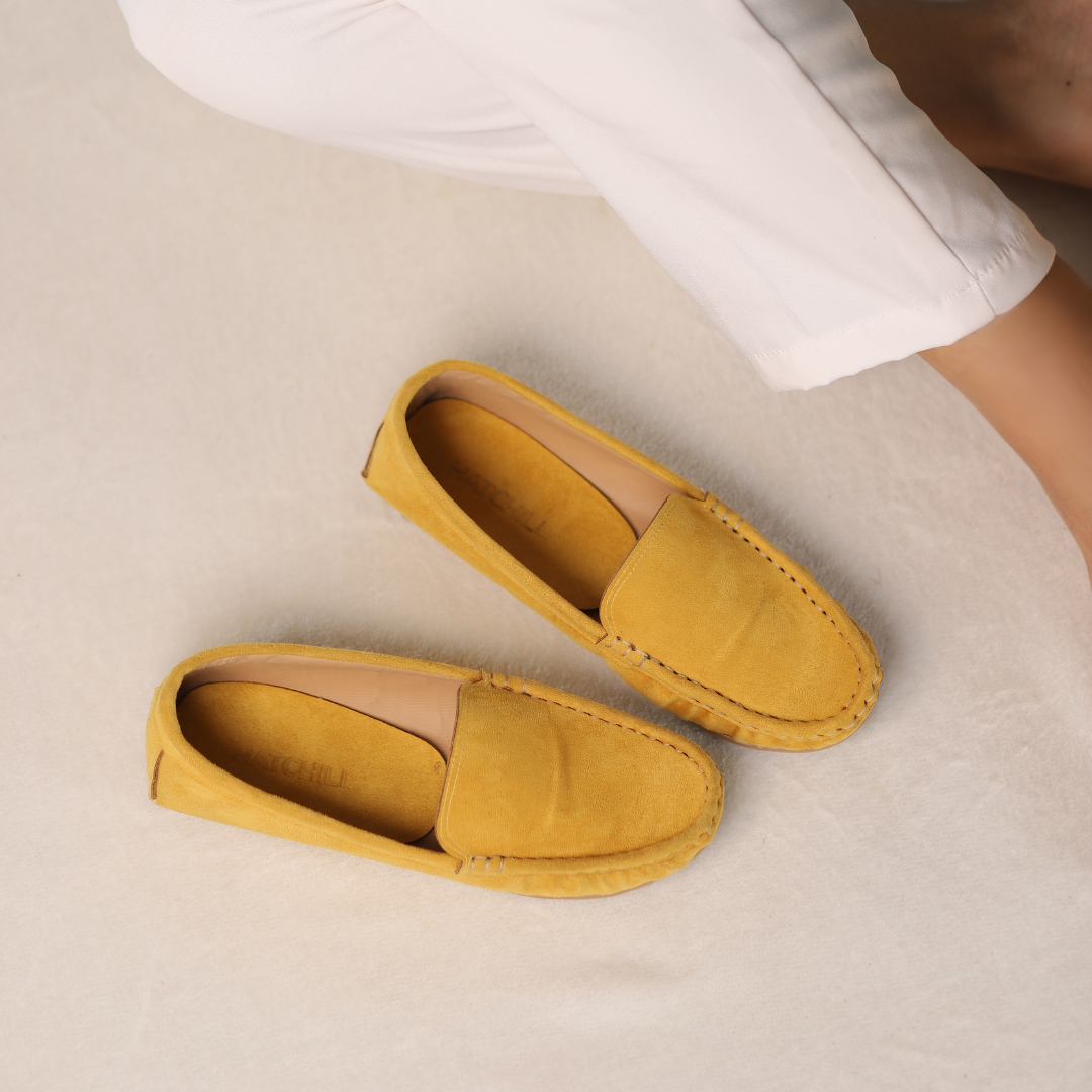 Saffron Moccasins