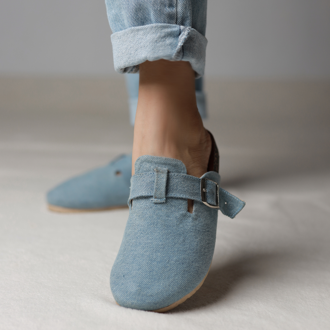 Denim Delight Clogs