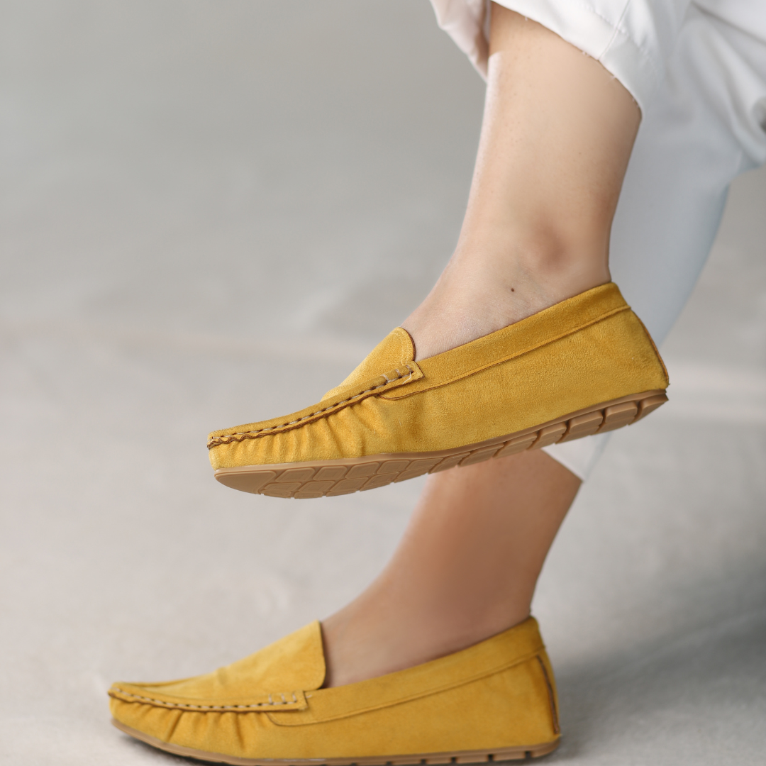 Saffron Moccasins