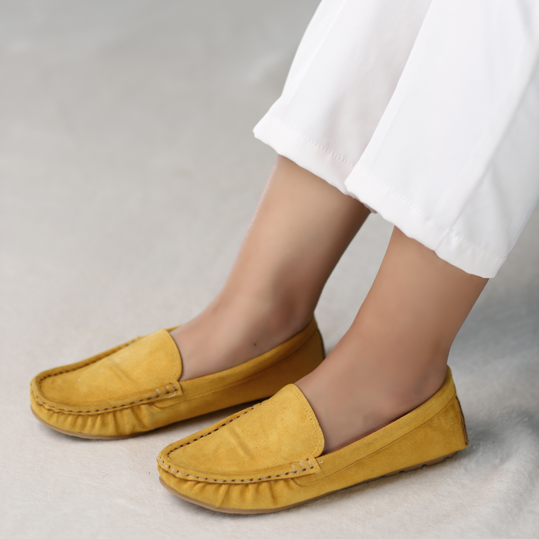 Saffron Moccasins