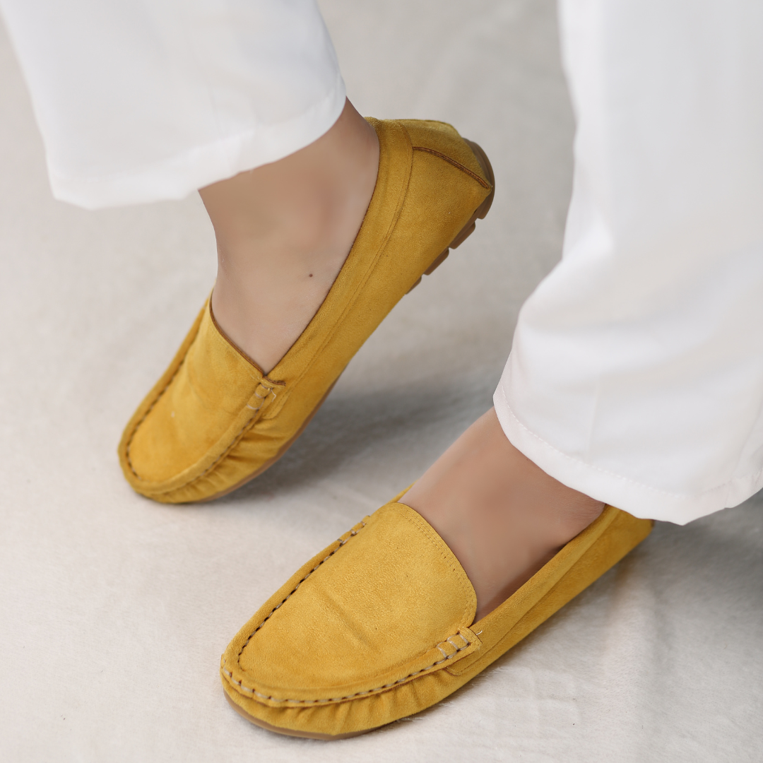 Saffron Moccasins