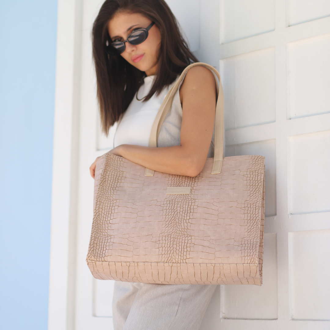 Desert Dune Croc Tote