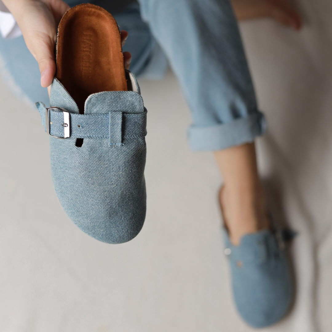 Denim Delight Clogs