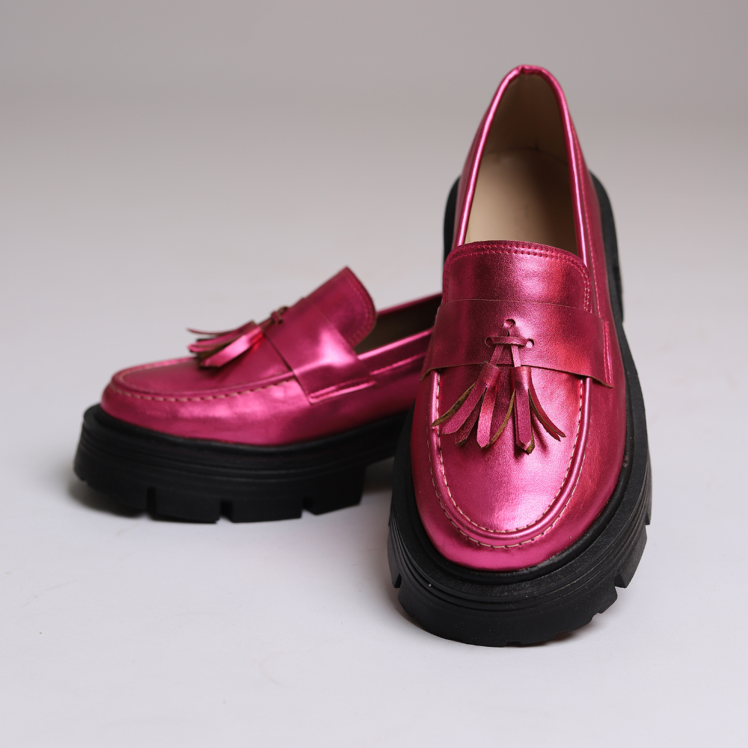 Rosette Loafers