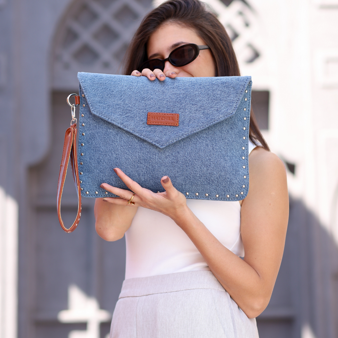 Denim Delight Clutch