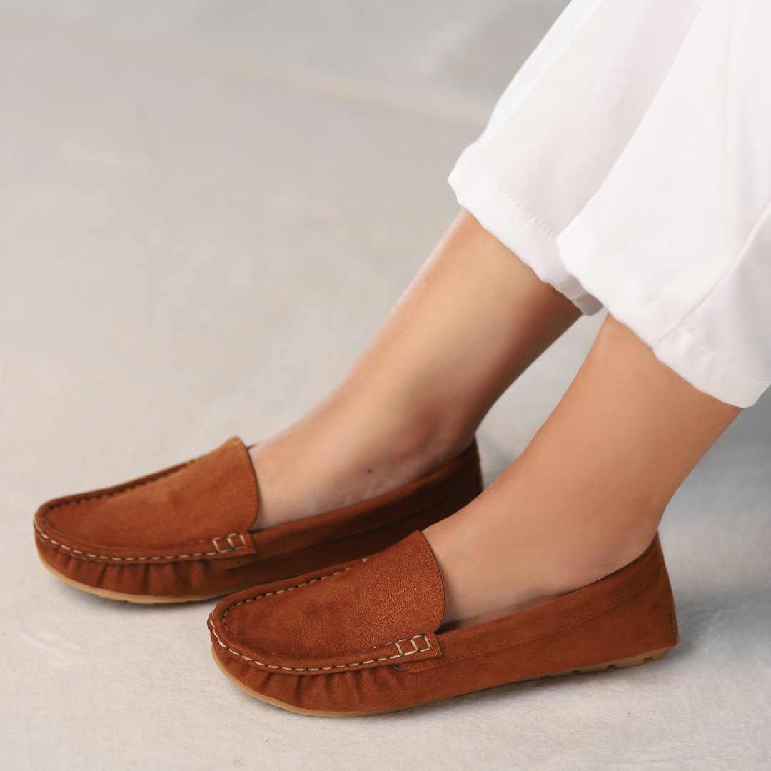 Havana  Suede Moccasins