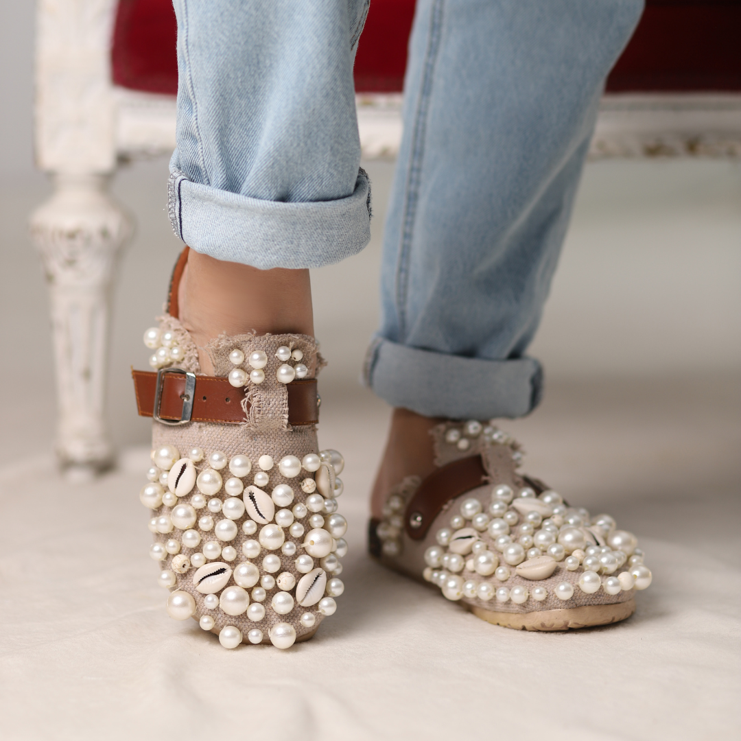 Sand Pearl Clogs