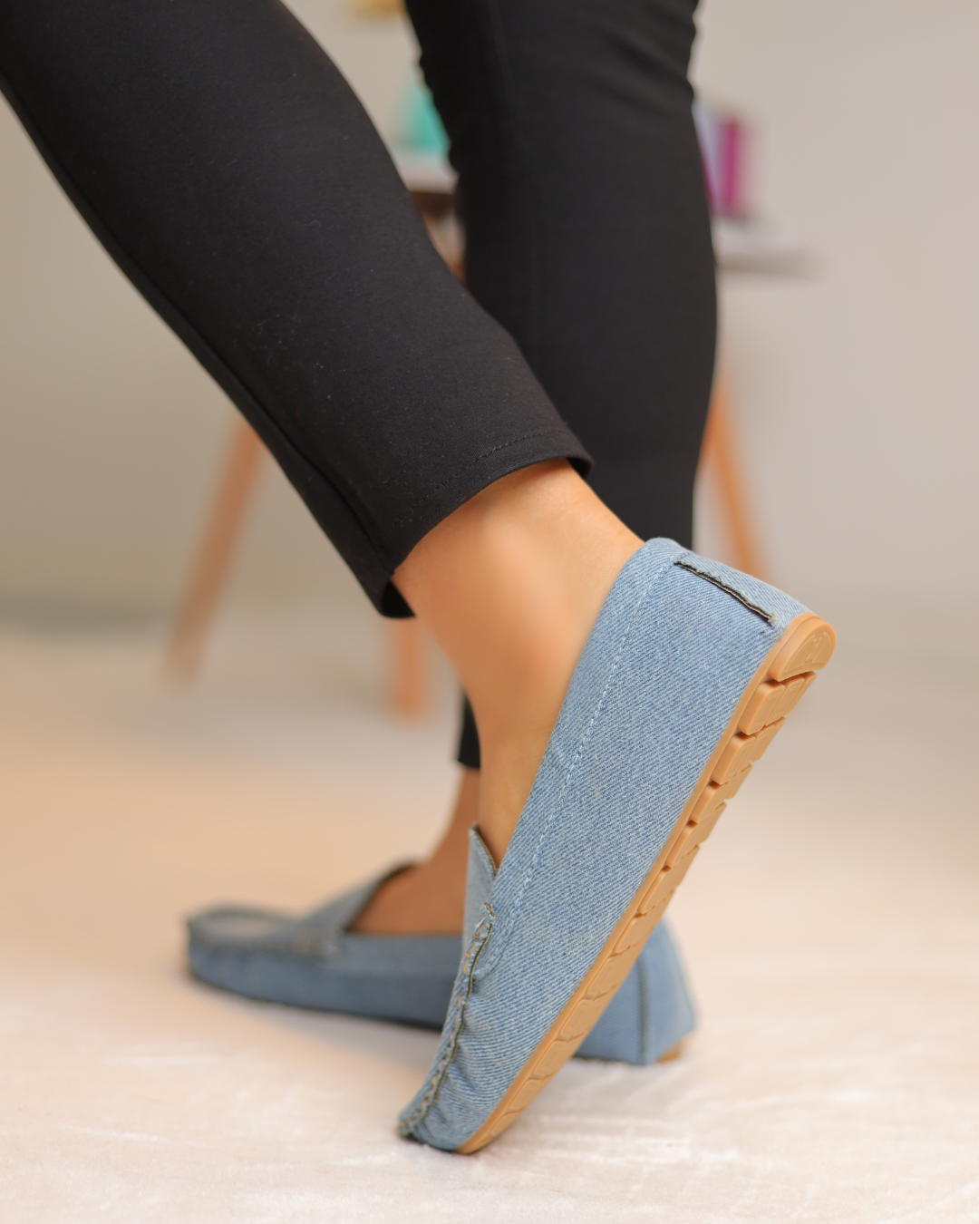 Denim Bliss Moccasins