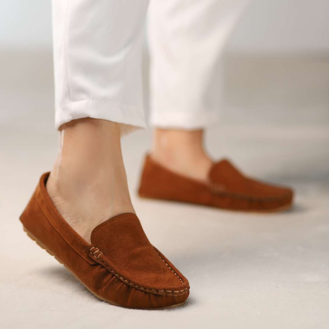 Havana  Suede Moccasins