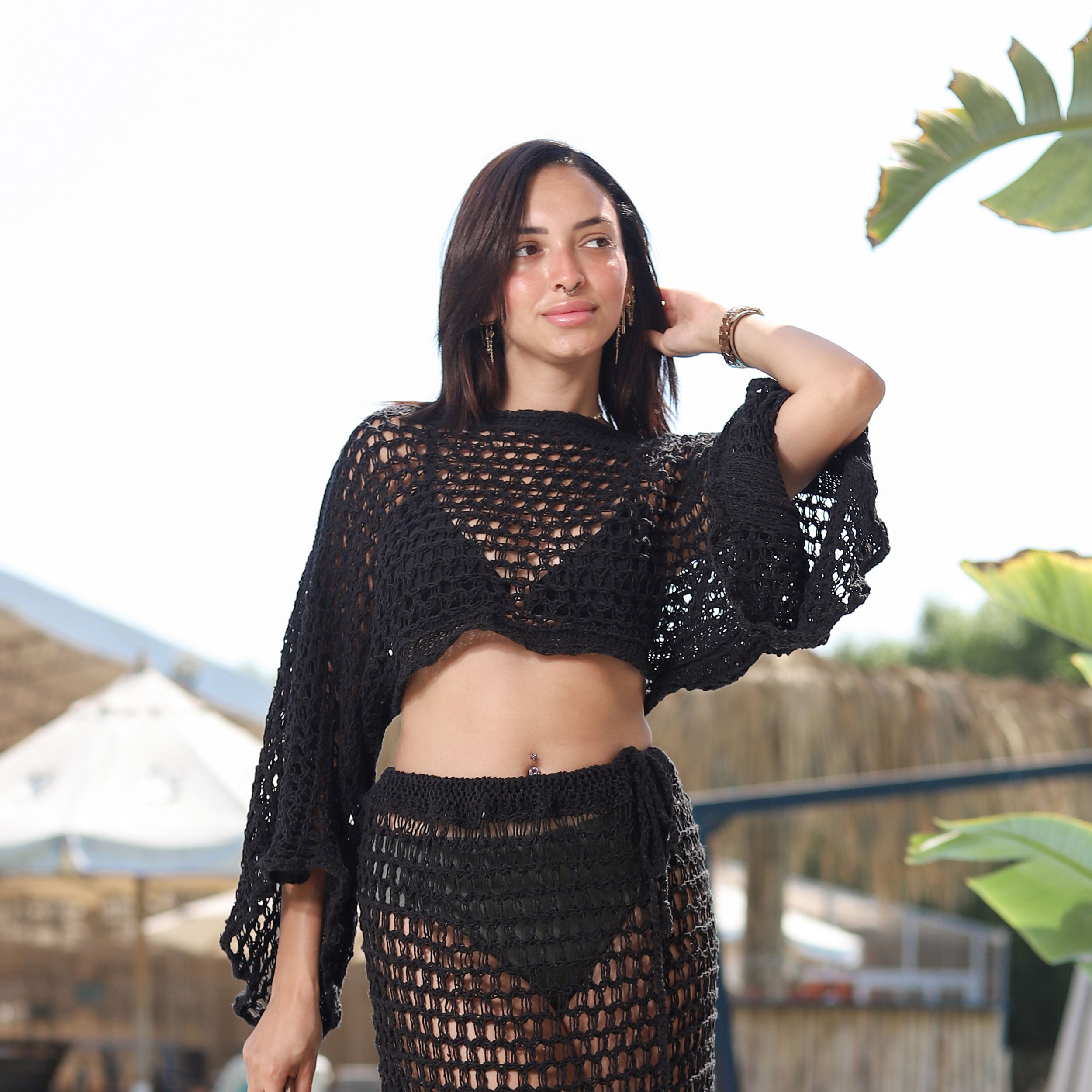 Eclipse Crochet Crop