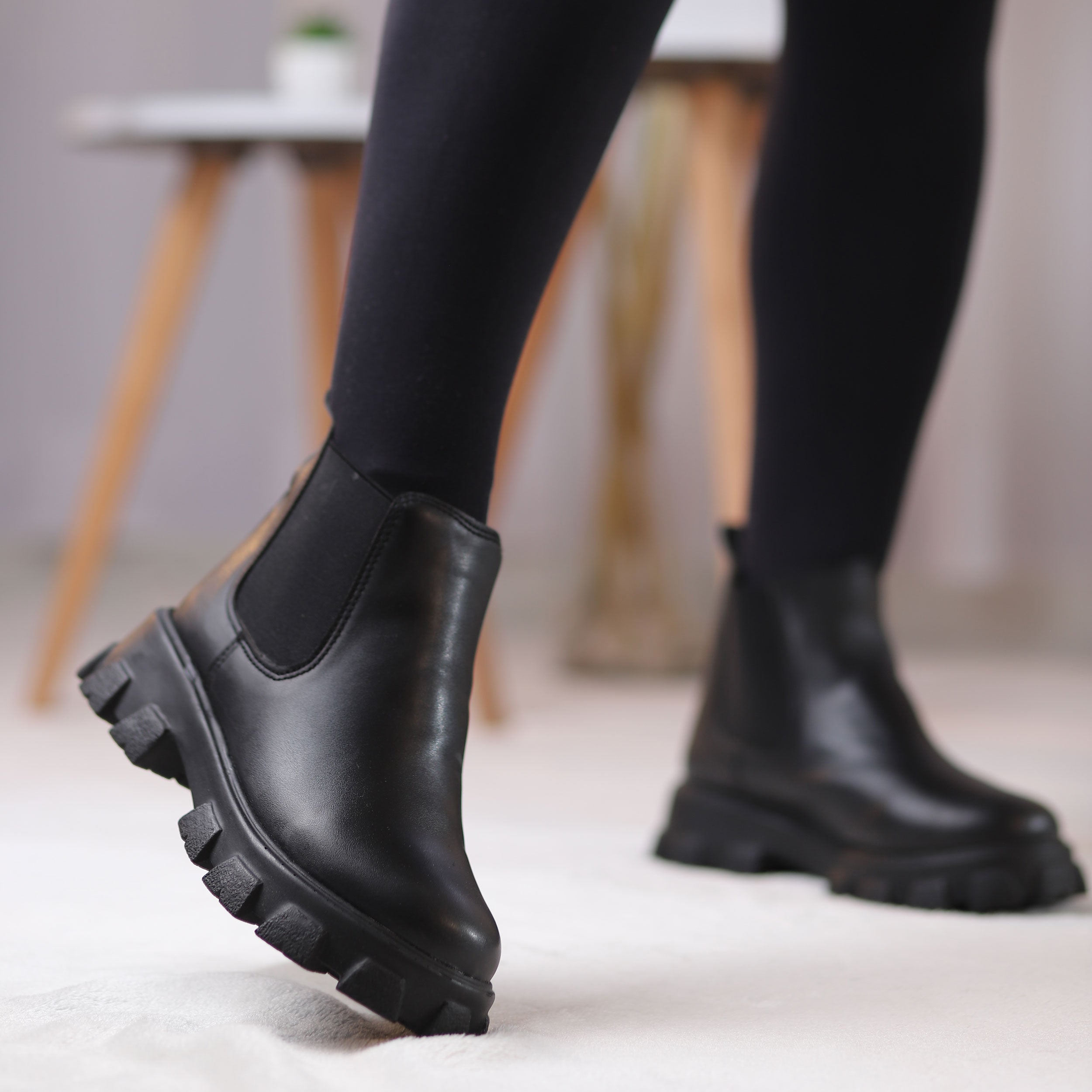 chelsea boots - Black