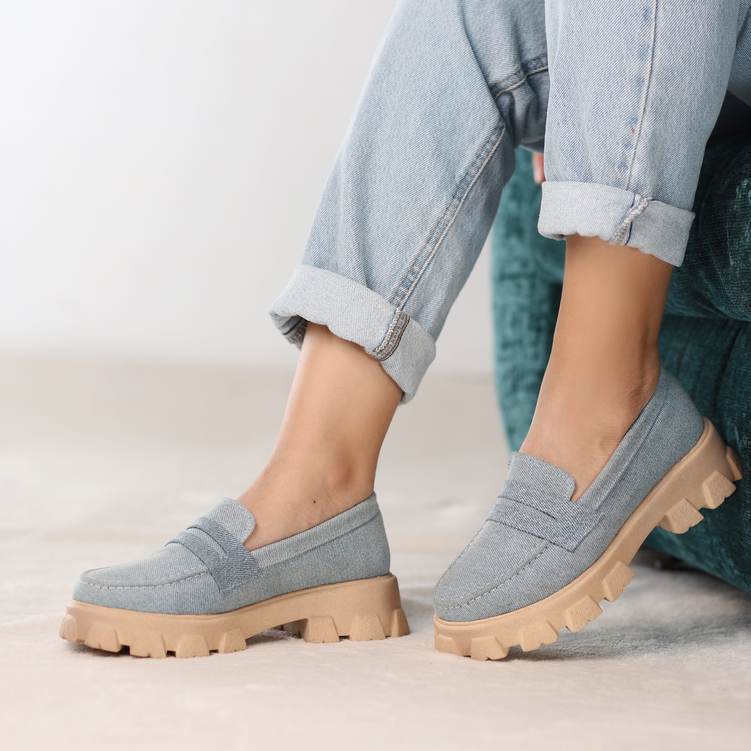 Denim Trek Loafers