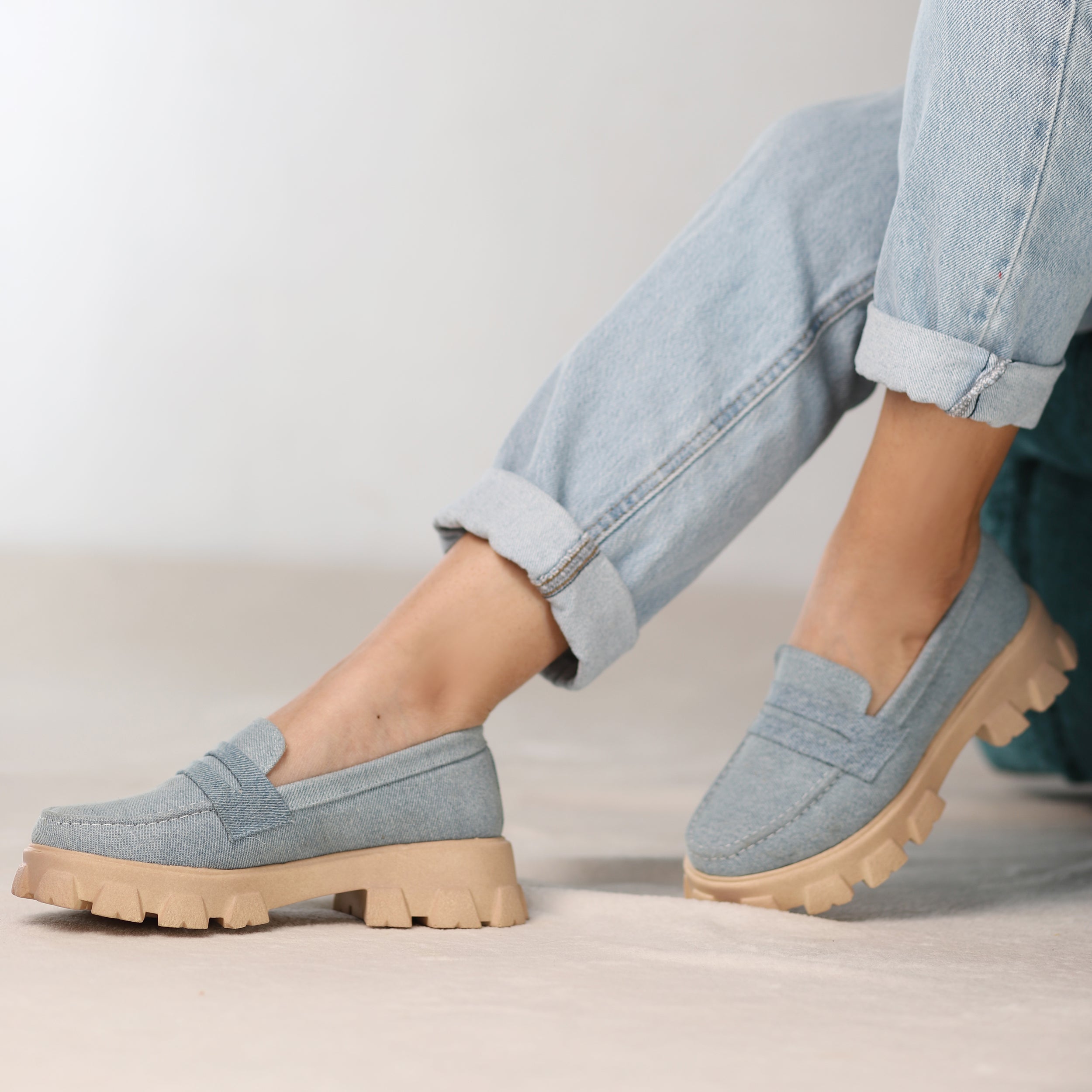 Denim Trek Loafers