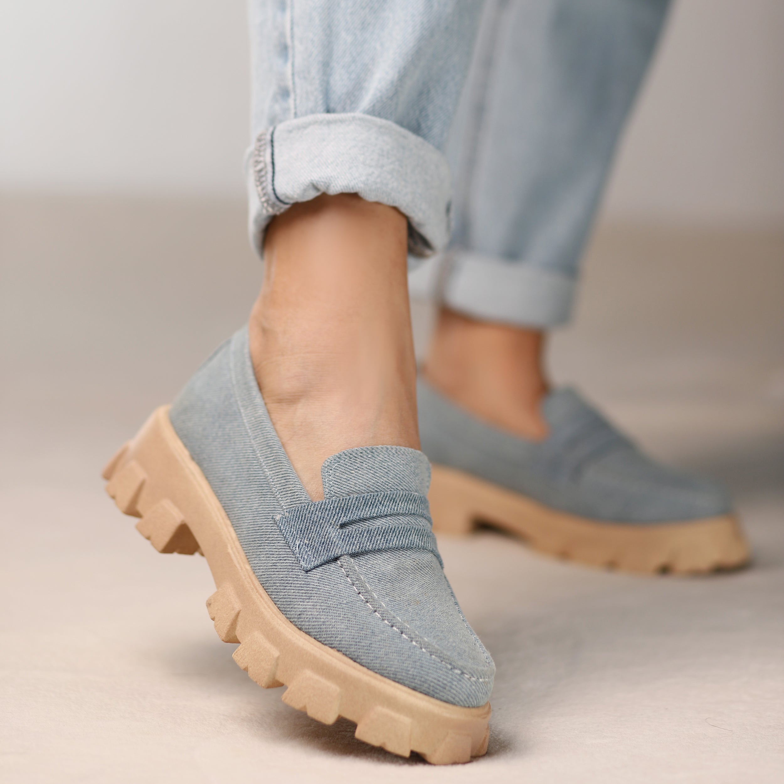 Denim Trek Loafers