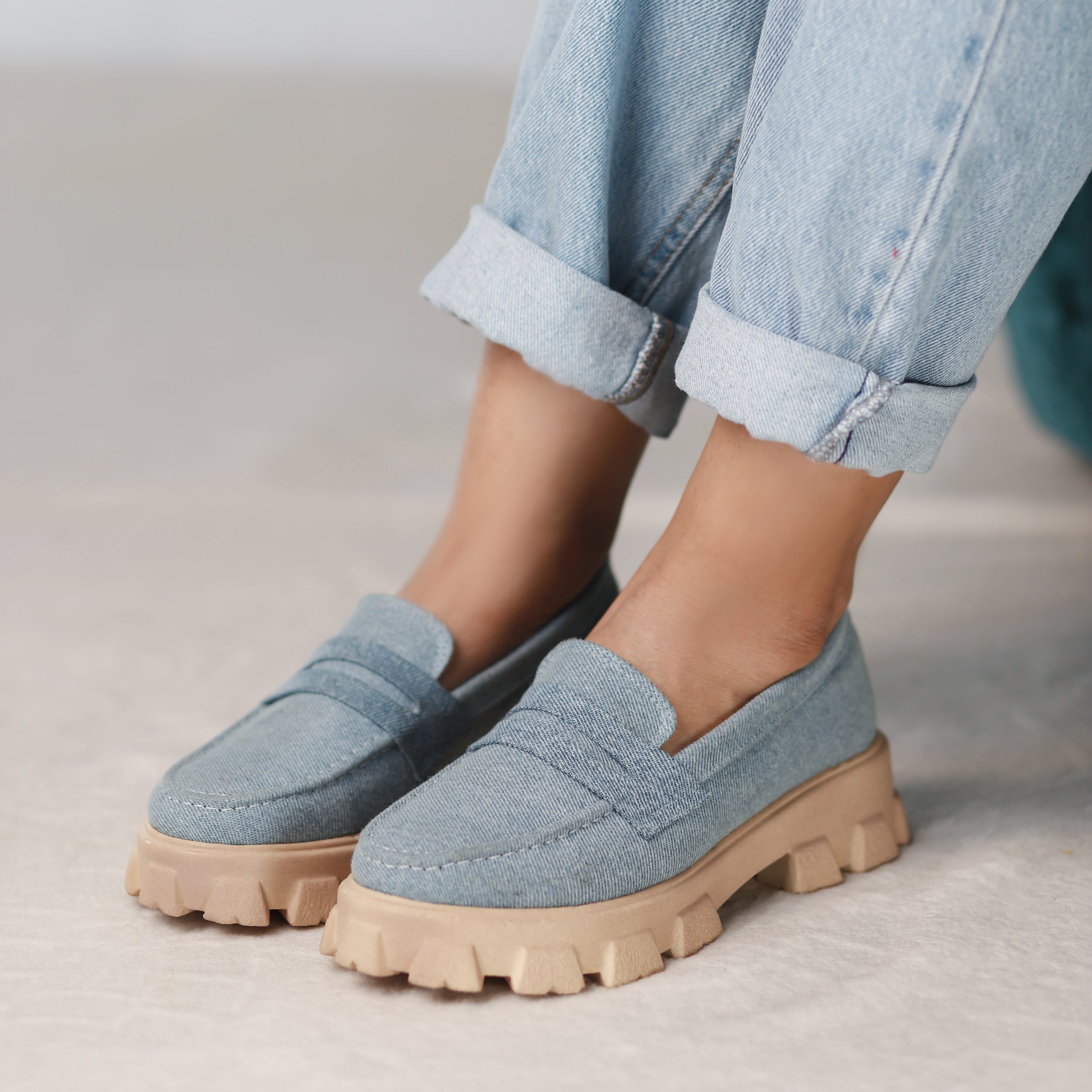 Denim Trek Loafers