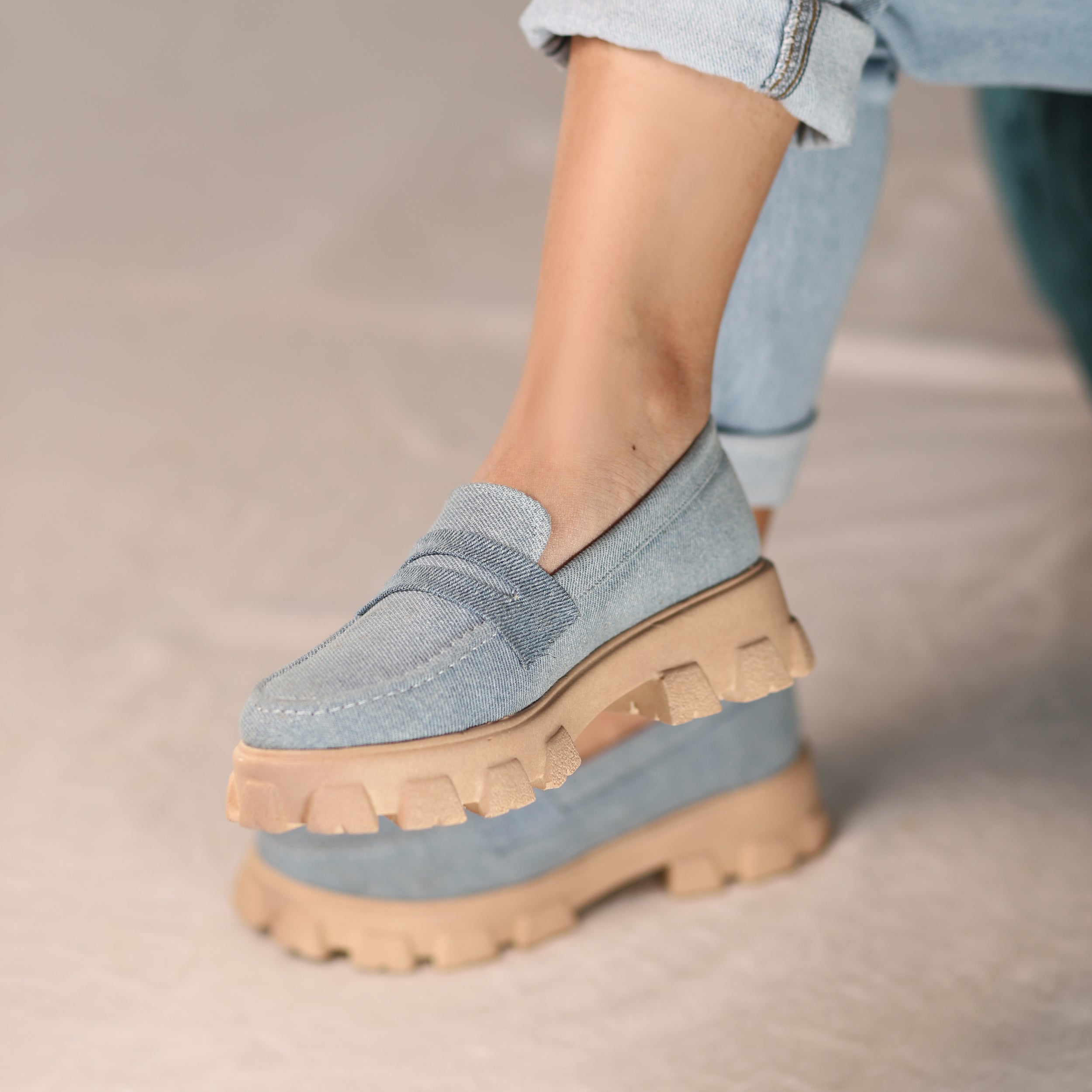 Denim Trek Loafers