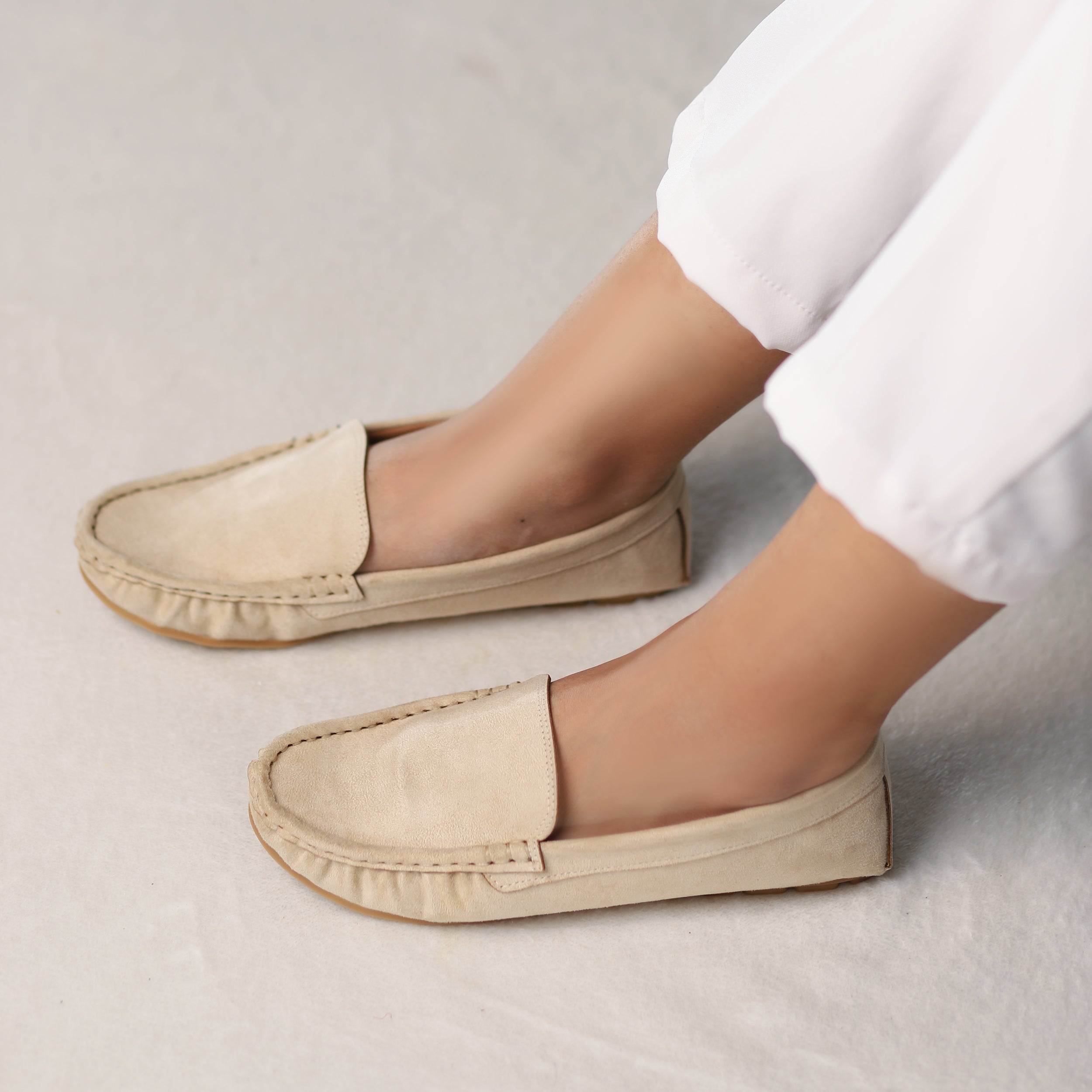 Sahara Suede Moccasins