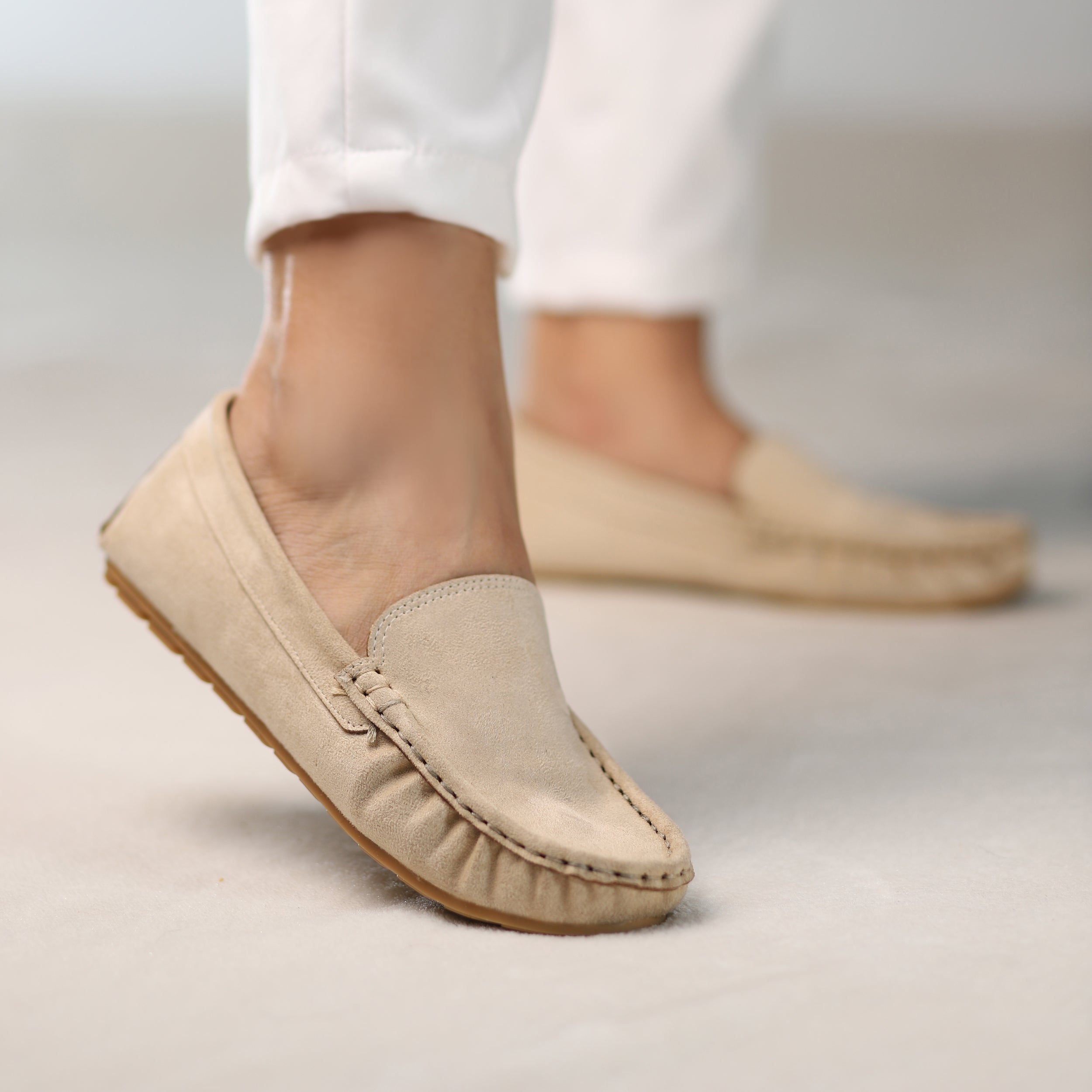 Sahara Suede Moccasins