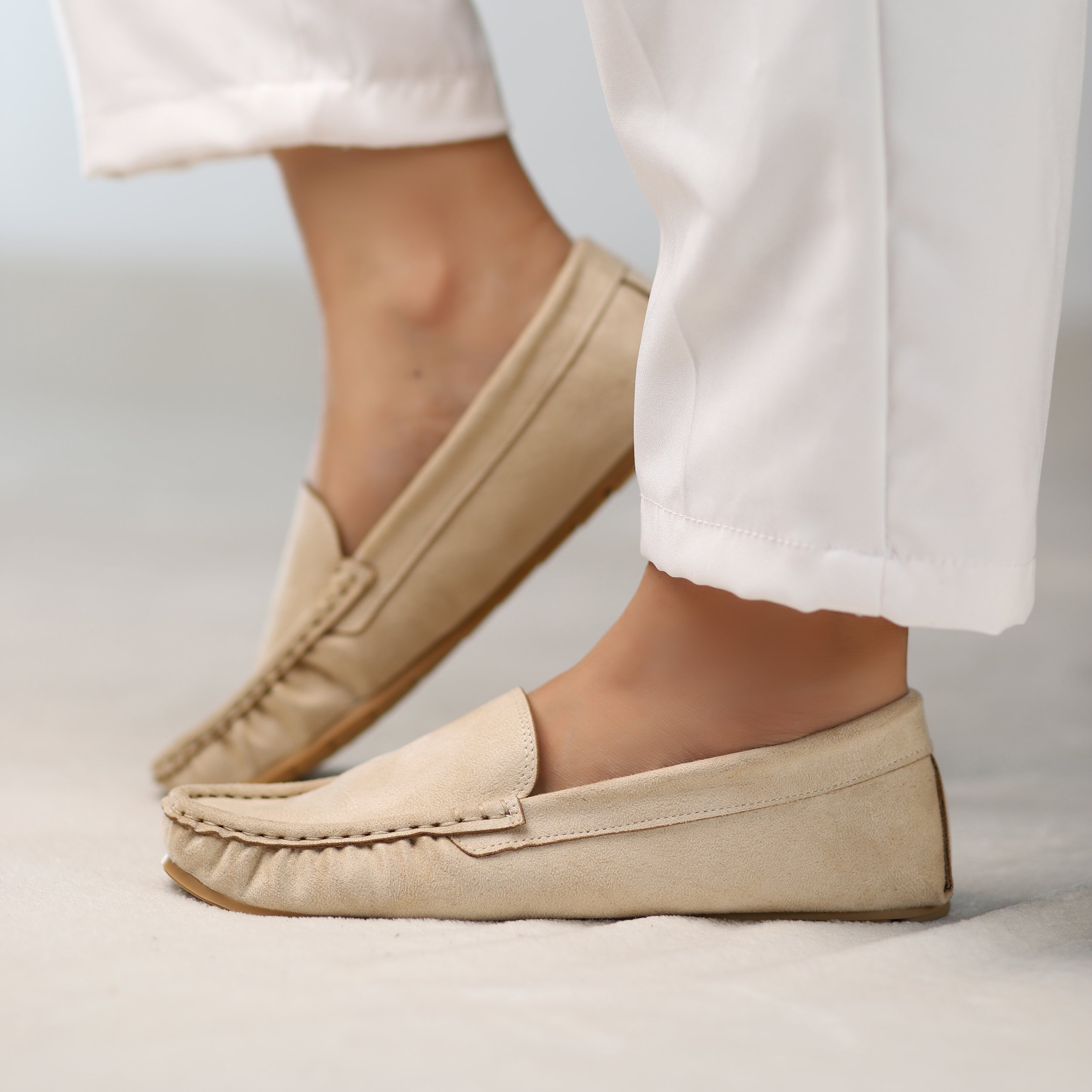 Sahara Suede Moccasins