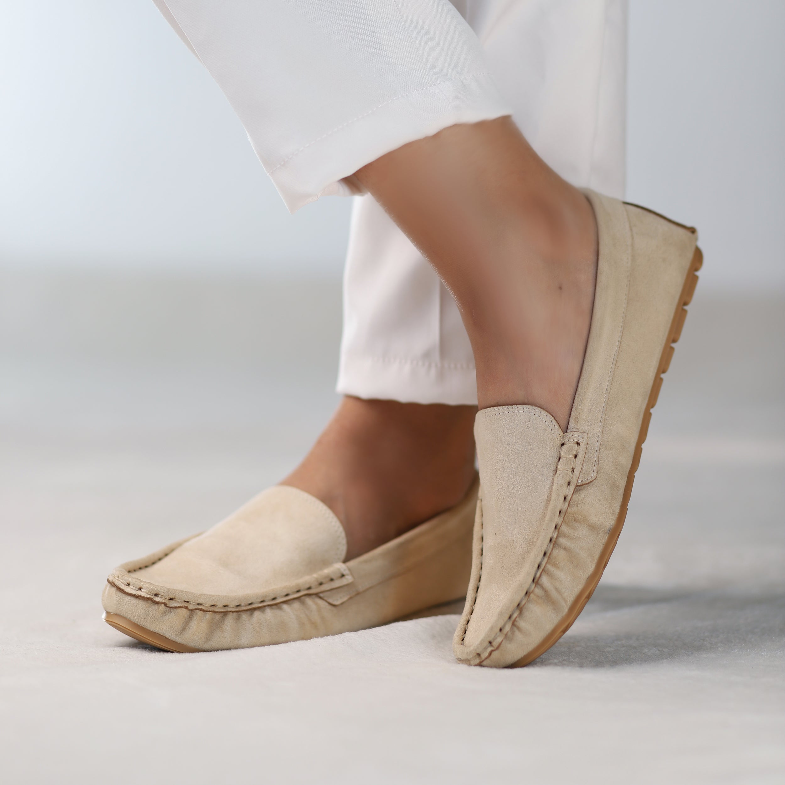 Sahara Suede Moccasins