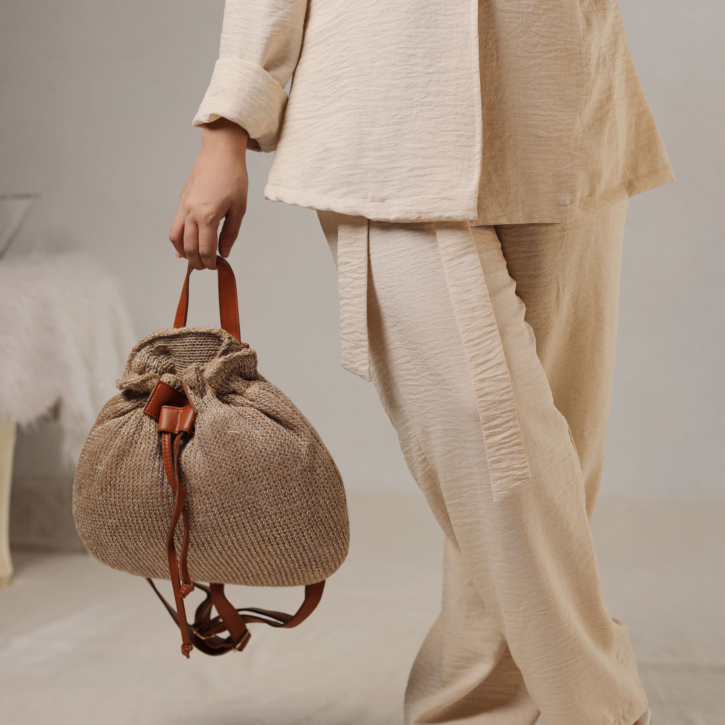 Terra Treasure Bag - Beige