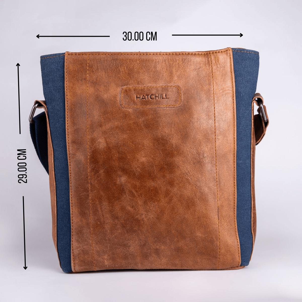 Duotone Leather bag - Hatchill