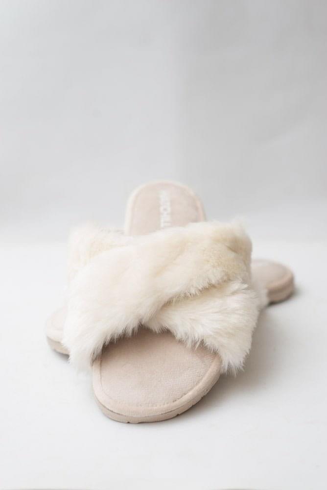 The white company cross slippers hot sale