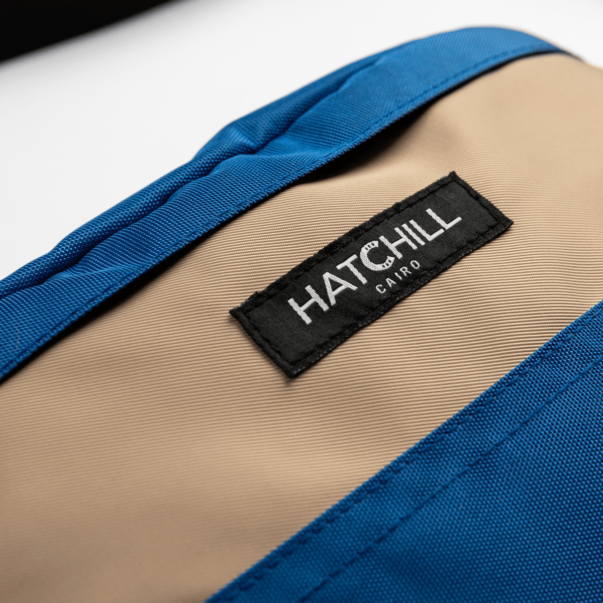 The Evo Waist bag - Beige x Blue - Hatchill